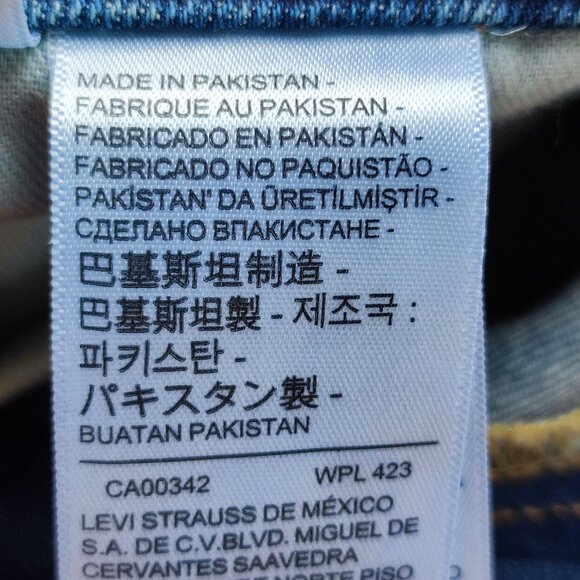 Levi's 511 premium jeans men's size W36 L32 denim blue slim fit - Picture 8 of 15